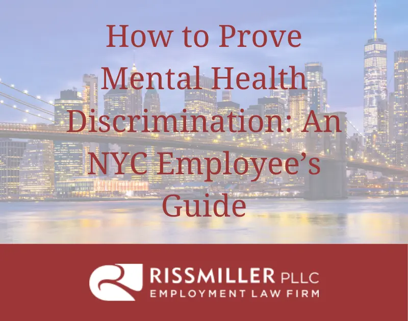 How to Prove Mental Health Discrimination